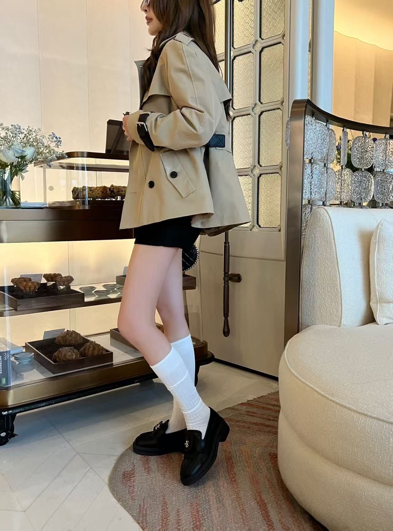 DIOR ダブルブレスト トレンチコート【50％割引+送料無料】