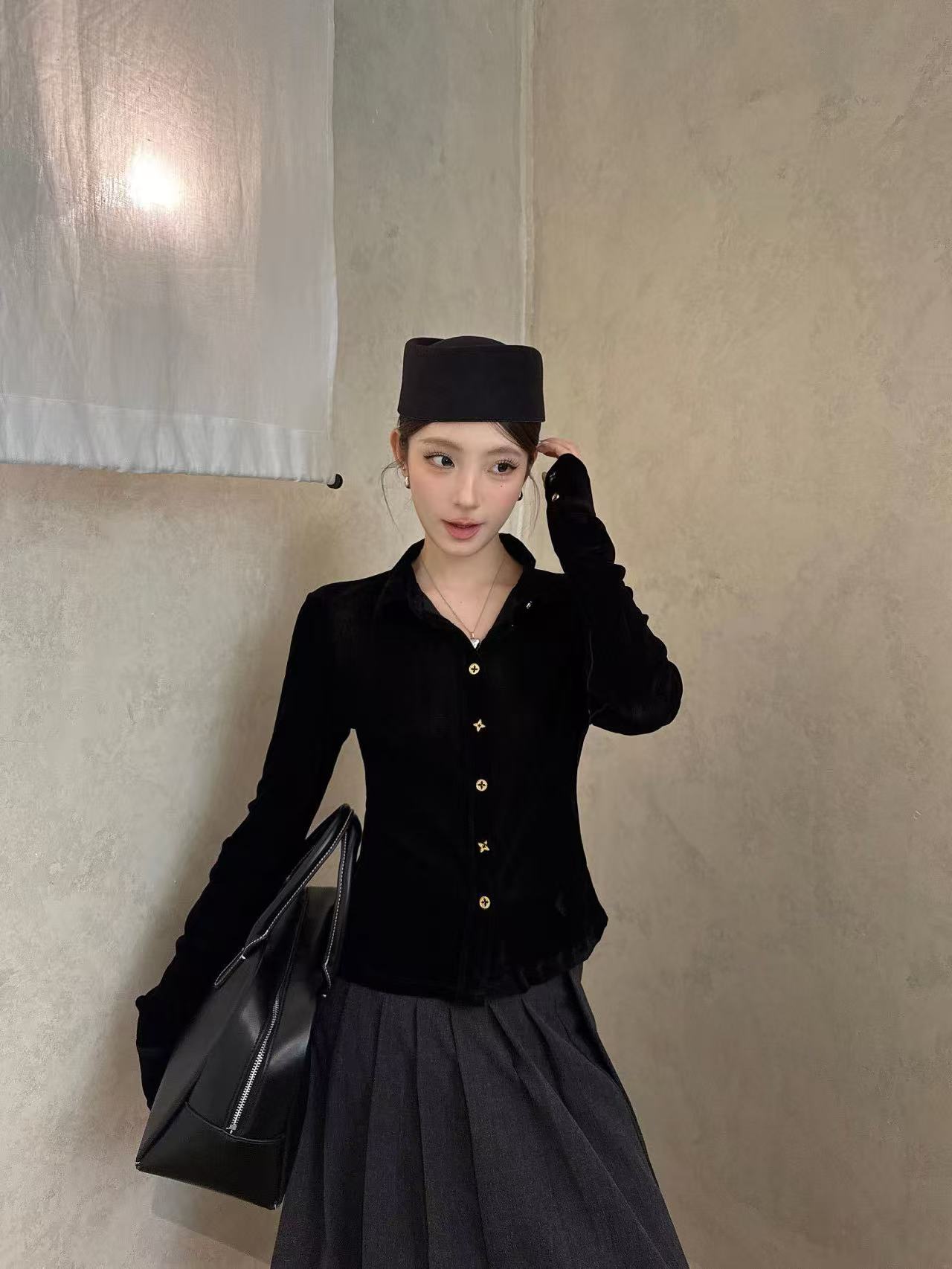 LV シースルー長袖Tシャツ【50％割引+送料無料】