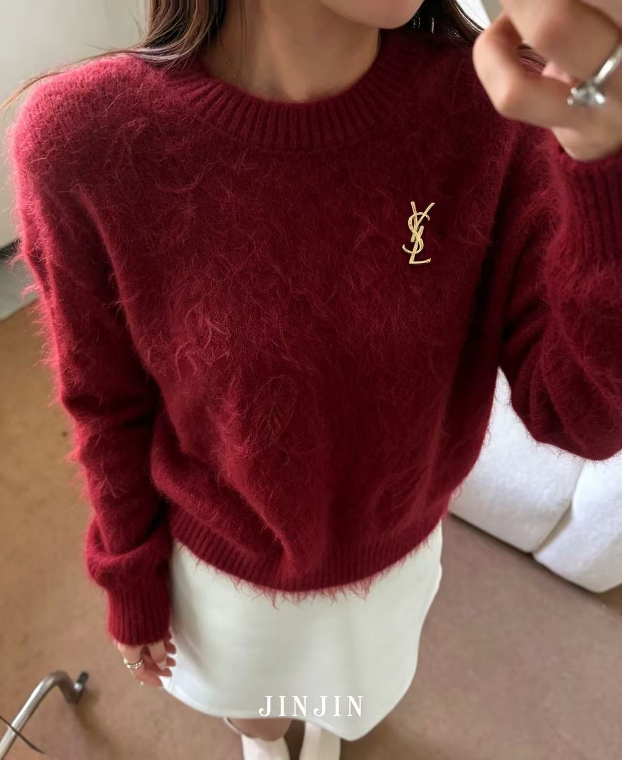 YSL モヘアセーター【50％割引+送料無料】