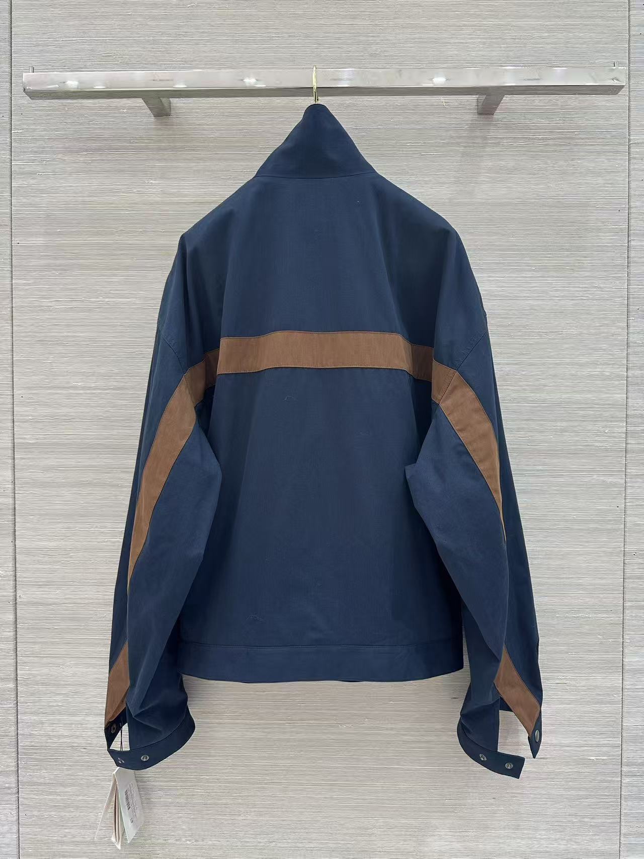 YSLのカラーブロックジップアップジャケット【50％割引+送料無料】