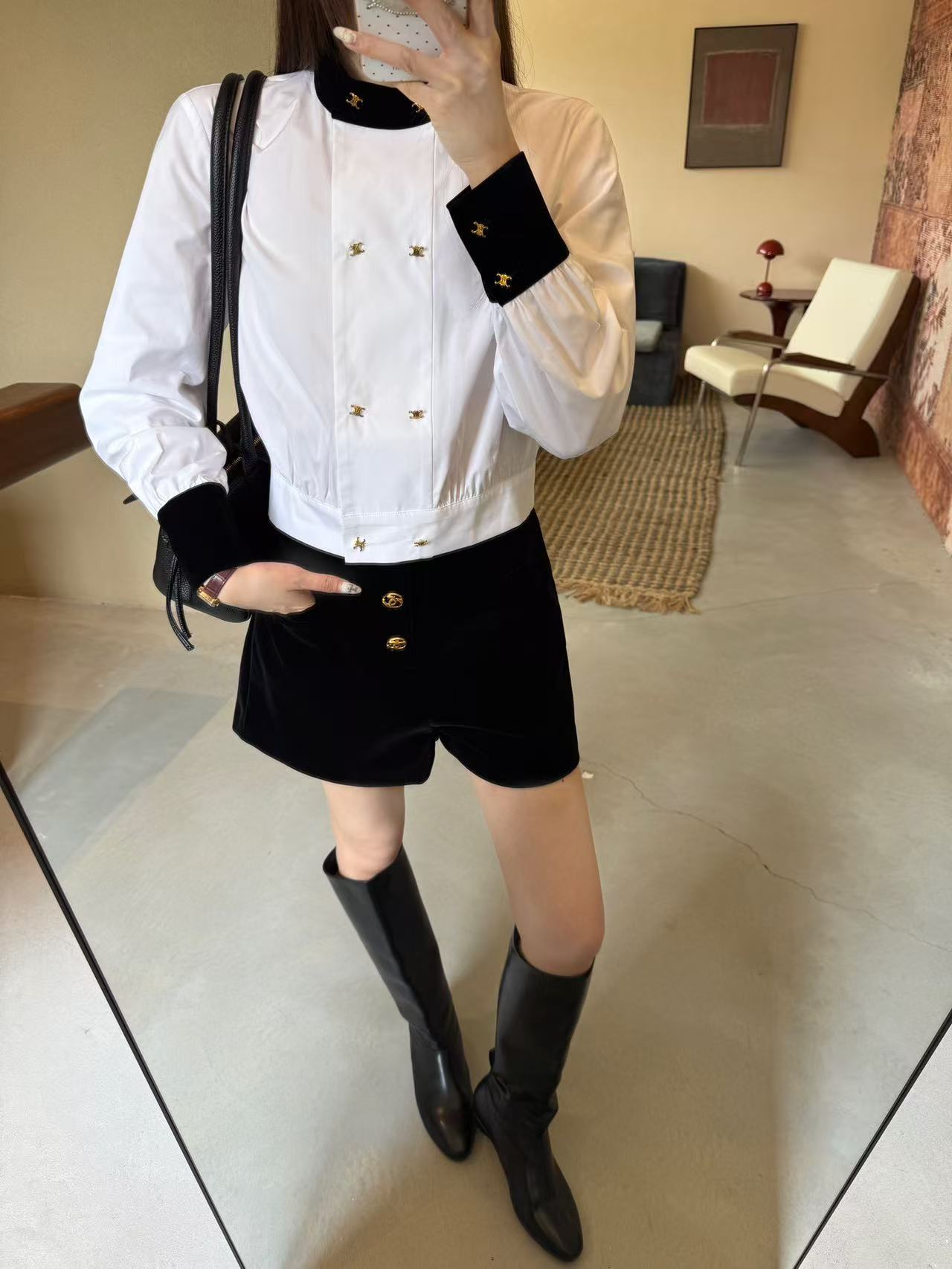 CEL1NE 凱旋門 シャツ/ショートパンツ【50％割引+送料無料】