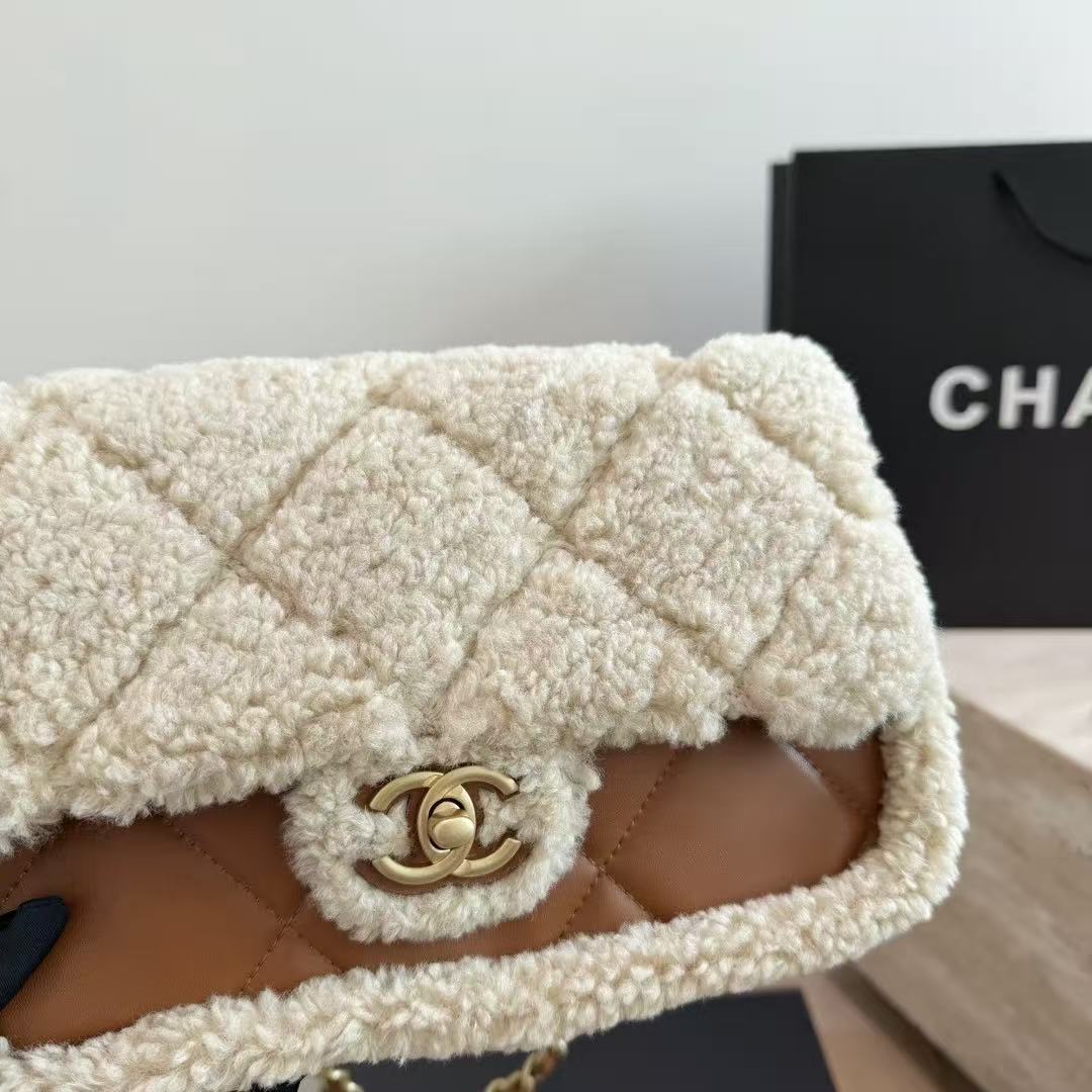 CHANE1 ウールチェーンバッグ【50％割引+送料無料】