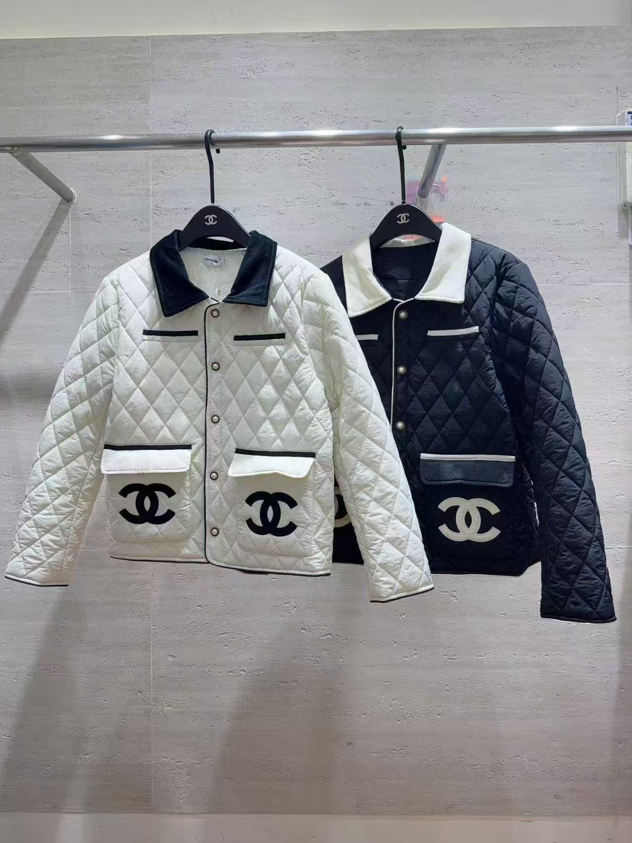 CHANEL ダブルC 格子柄ジャケット【50％割引+送料無料】