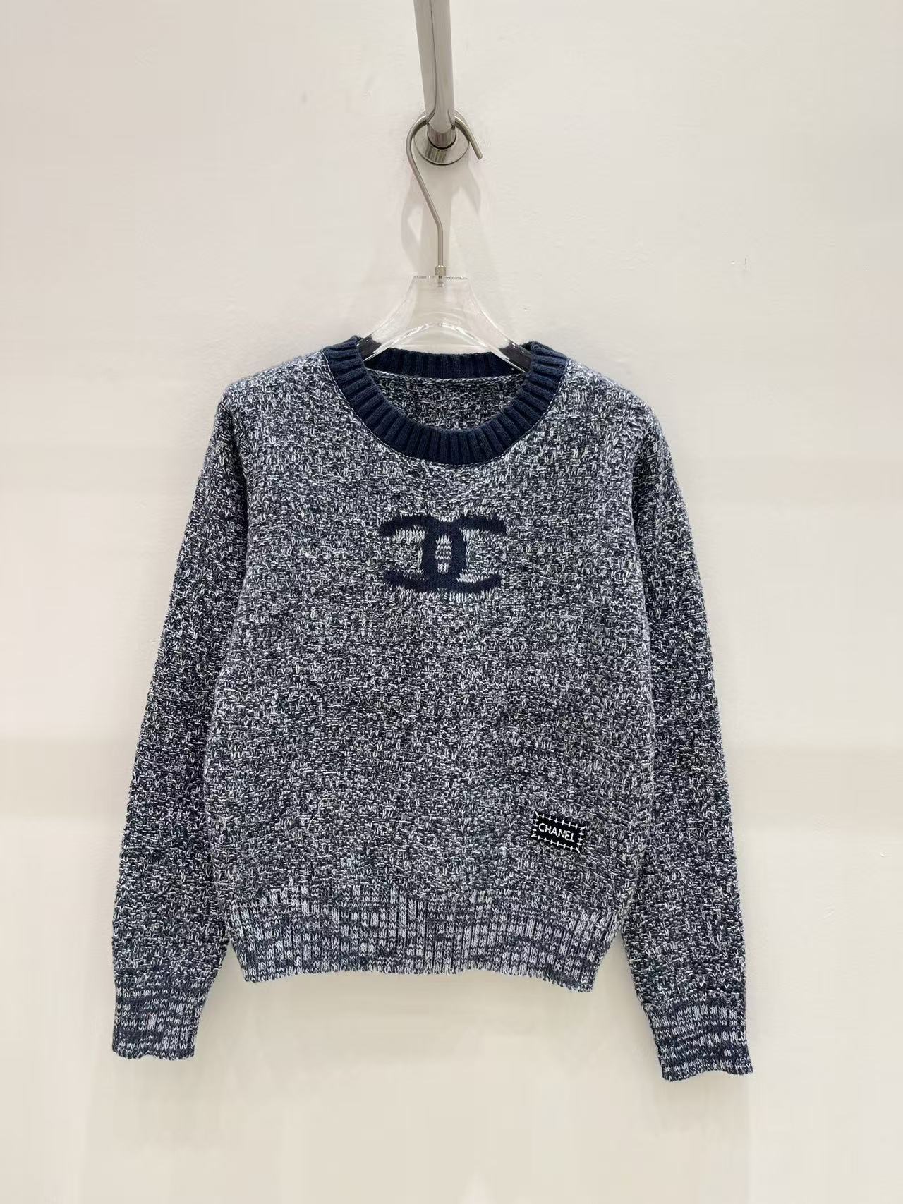 CHANE1 シンプルダブルCセーター【50％割引+送料無料】