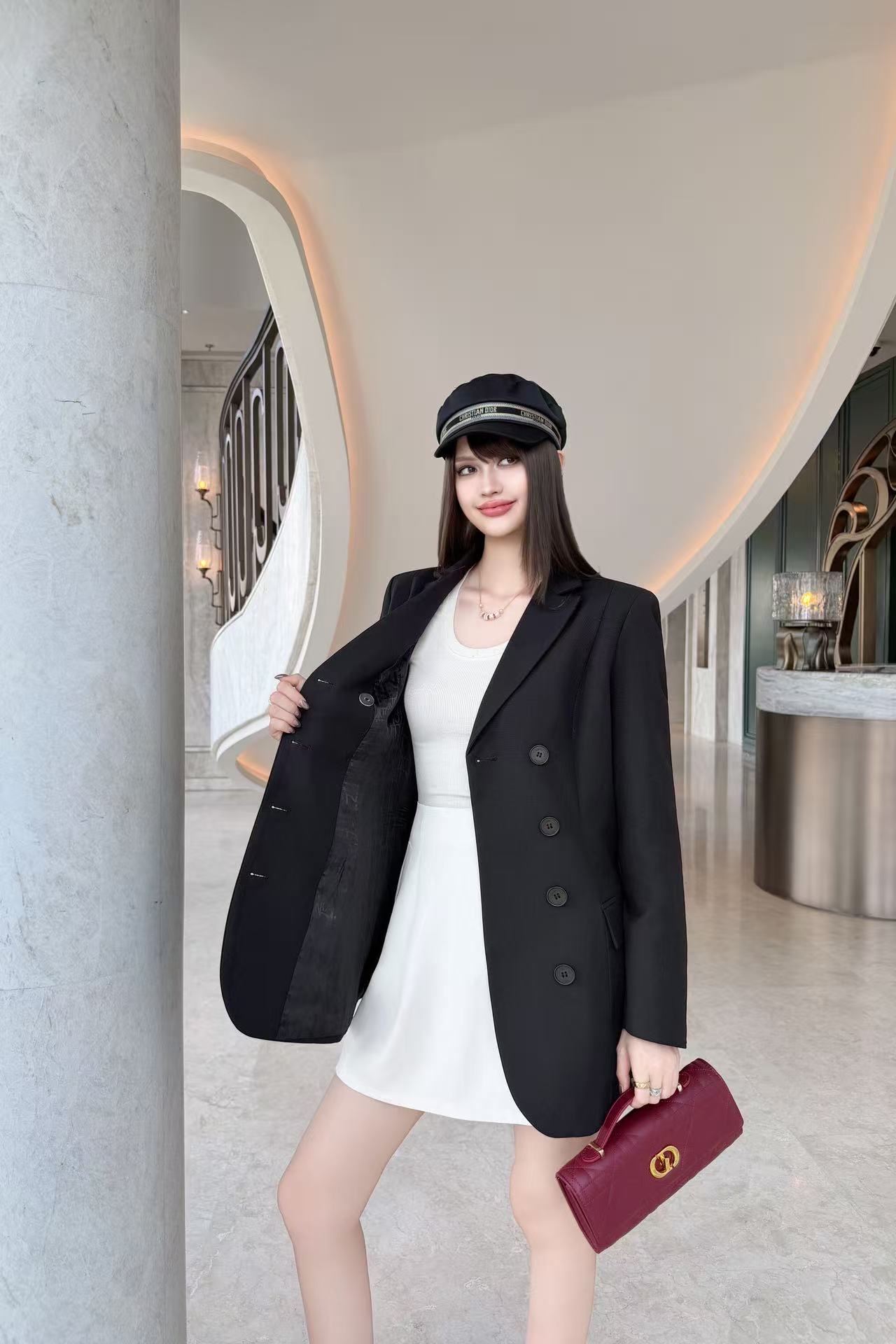 DIOR ハイクオリティ ダブルブレストジャケット【50％割引+送料無料】