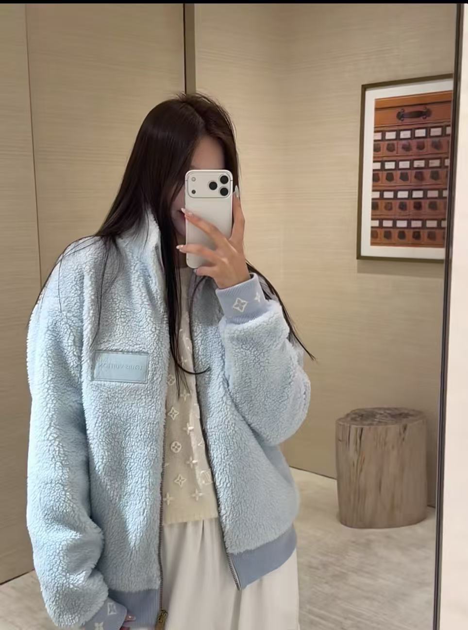 LV ラムウールジャケット【50％割引+送料無料】