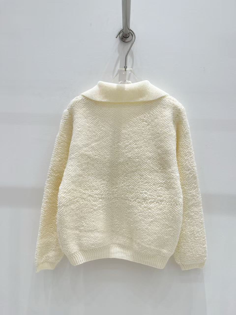 CHANE1 ダブルC ウールカーディガン【50％割引+送料無料】