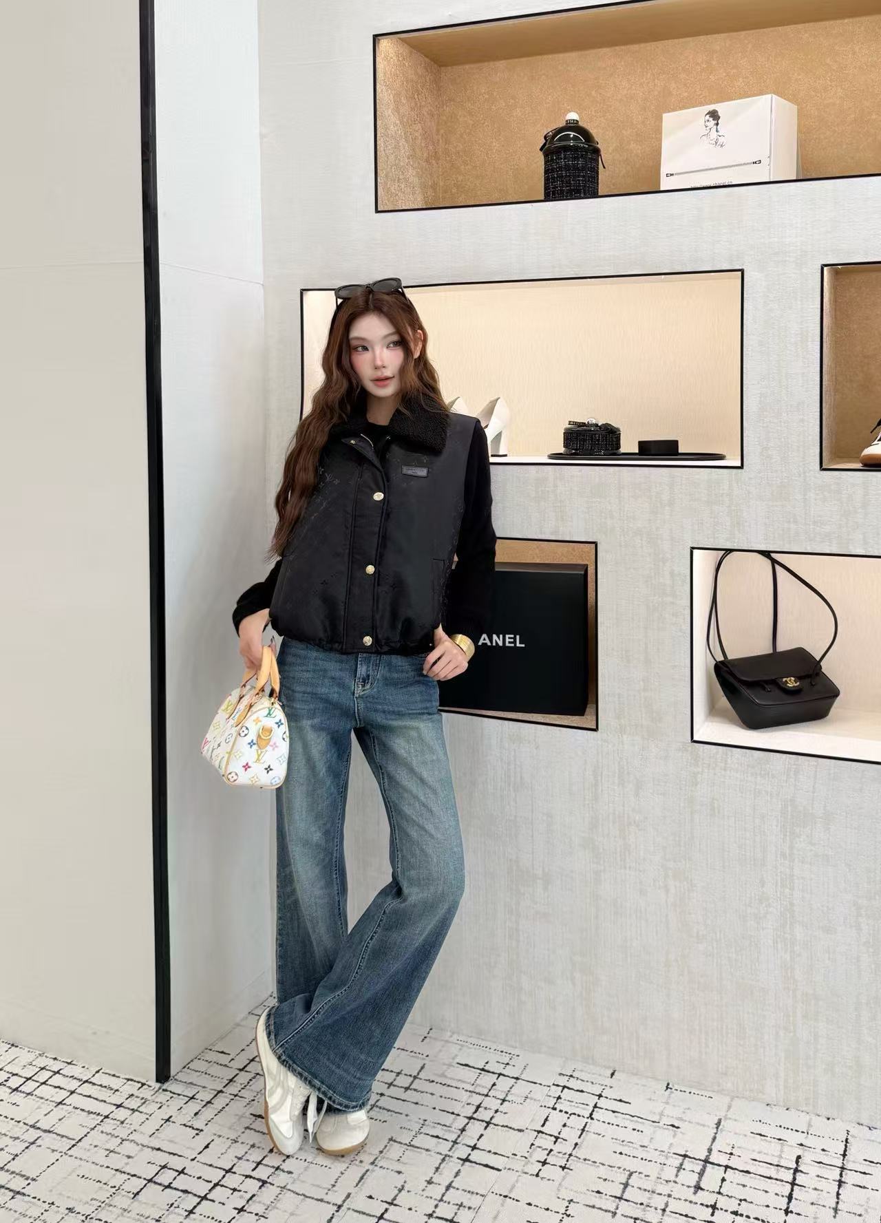 LV 高品質ジャカードベスト【50％割引+送料無料】