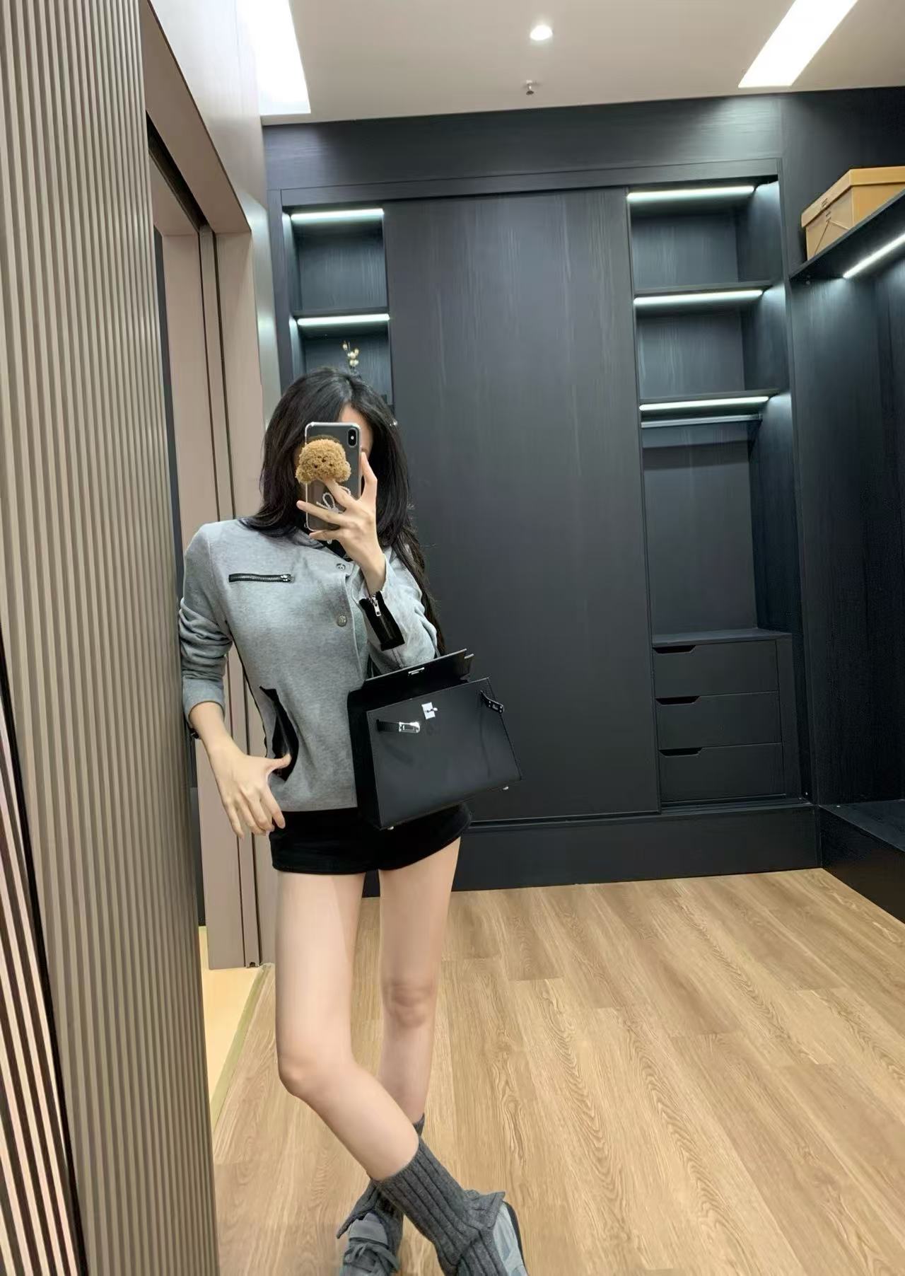LV ジッパー＆ボタン付きジャケット【50％割引+送料無料】