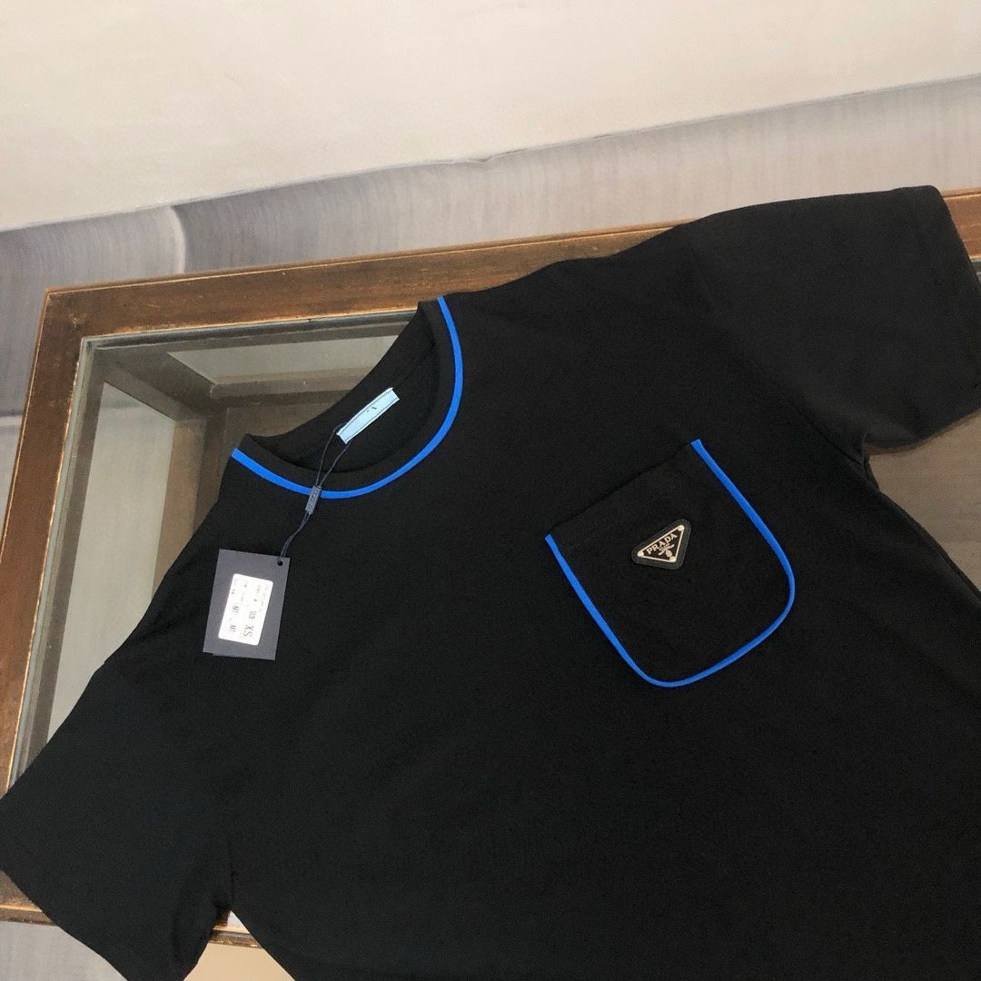 PR4DA トライアングルロゴコントラストTシャツ【 50％割引+送料無料】