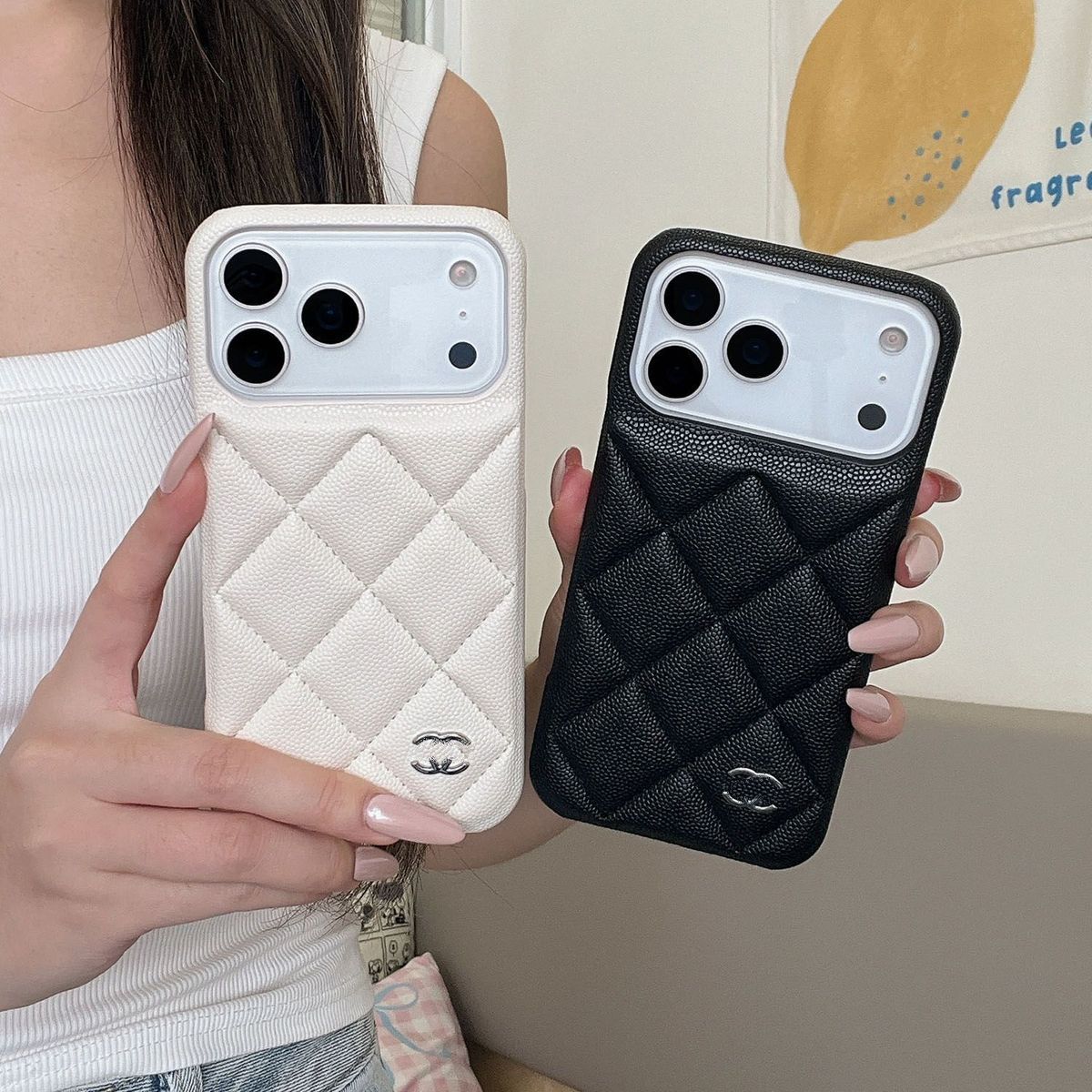 📱シャネルのフルカバースマホケース💎