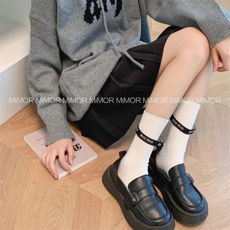 🧦🧦[MlUMlU] ストラップ付きの靴下【50％割引+送料無料】🧦🧦