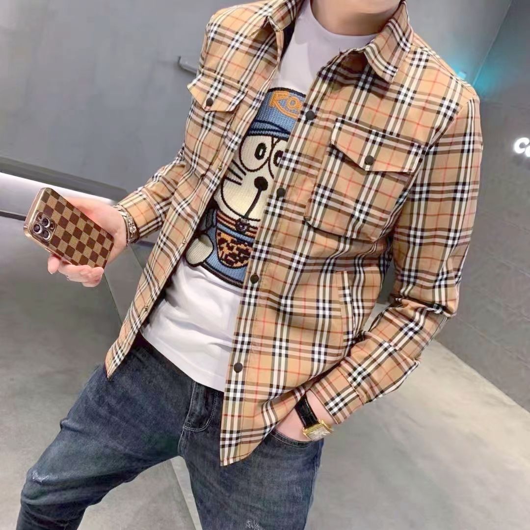 BU1BERRY ラペルジャケットシャツ【 50％割引+送料無料】