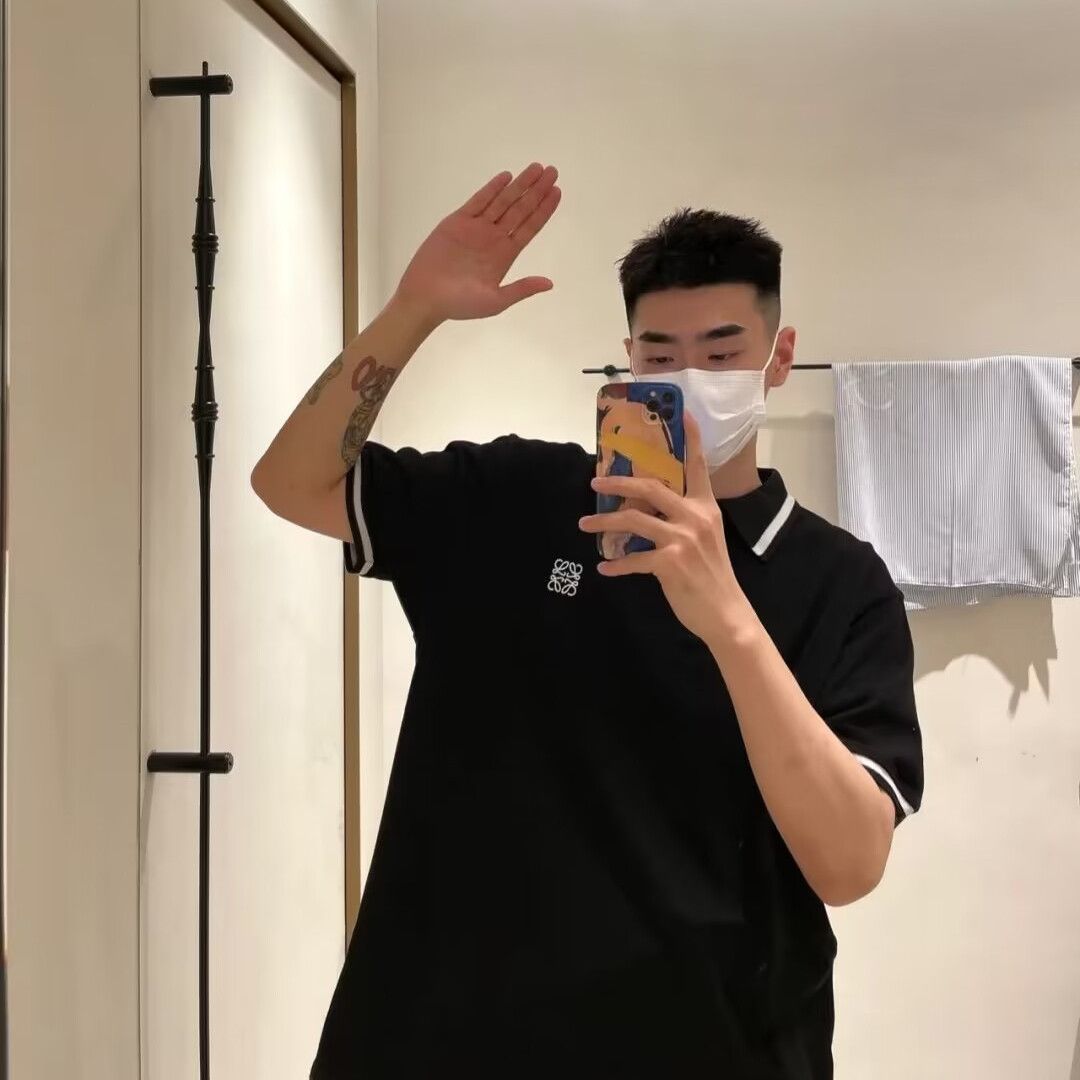 L0EWE 胸刺繍ポロTシャツ【 50％割引+送料無料】