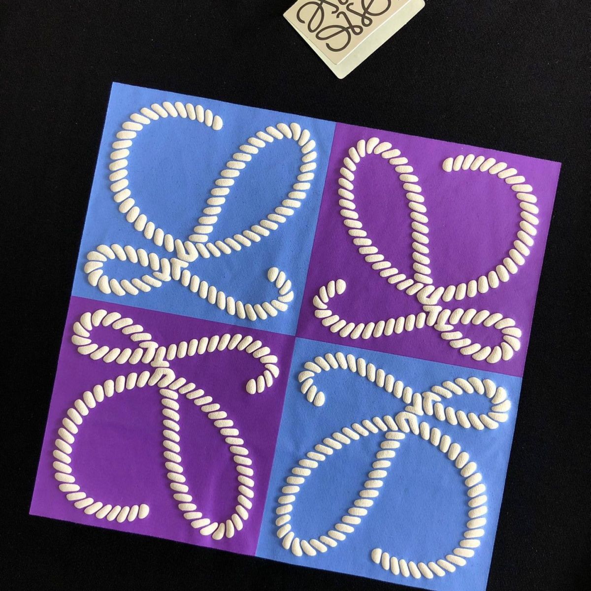 L0EWE  ローププリント半袖【 50％割引+送料無料】