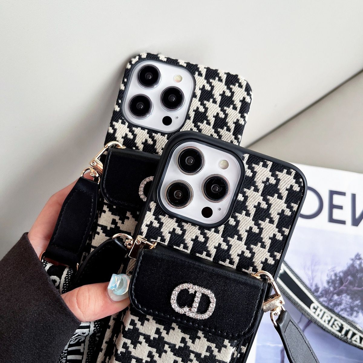 [DI0R]👄カードケース 携帯電話ケース📱【50%オフ+送料無料】