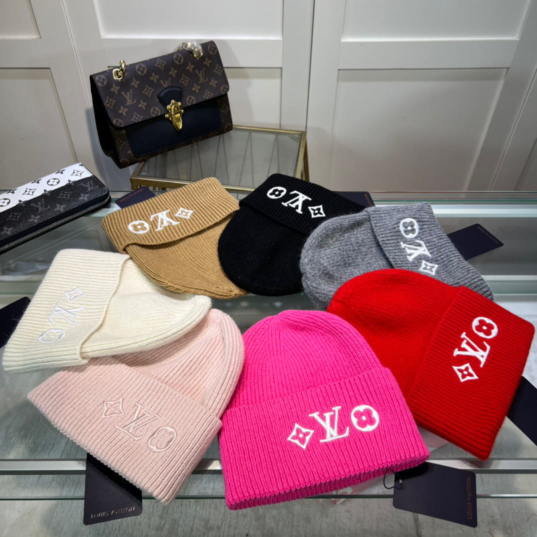 🧶[Iv] 刺繍入りビーニー【50％割引+送料無料】🧶