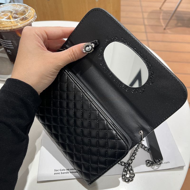 [CHANE1]👄菱形携帯電話バッグ📱【50%オフ+送料無料】