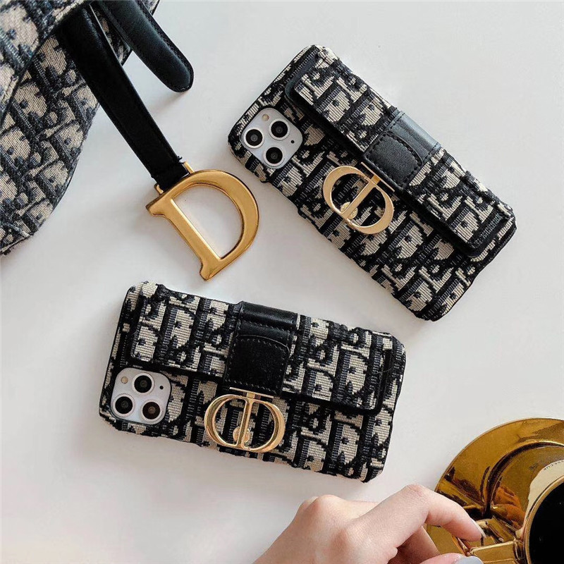 [DI0R]👄刺繍入り財布電話ケース📱【50%オフ+送料無料】