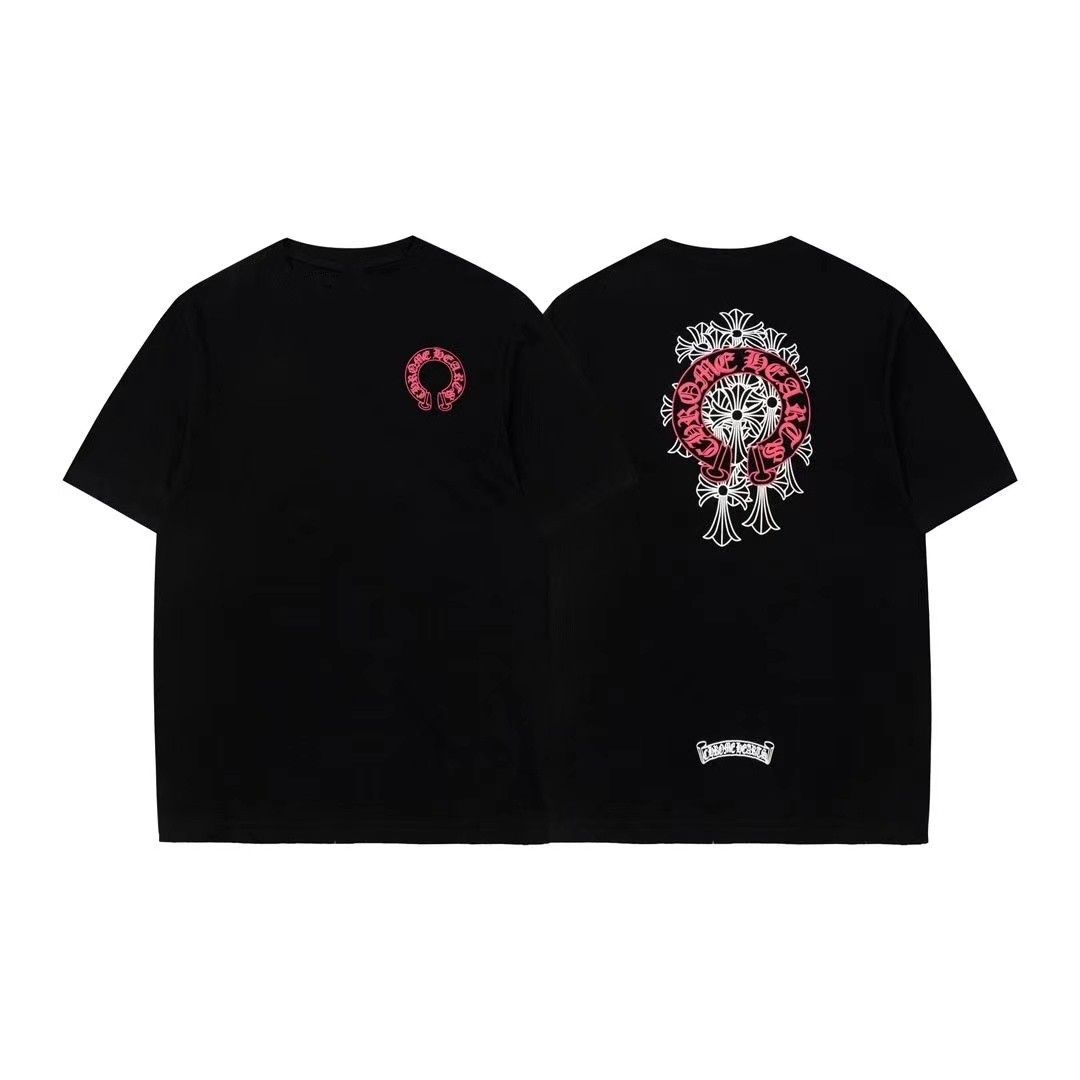 Chr0me Hearts レタークルーネックTシャツ【 50％割引+送料無料】