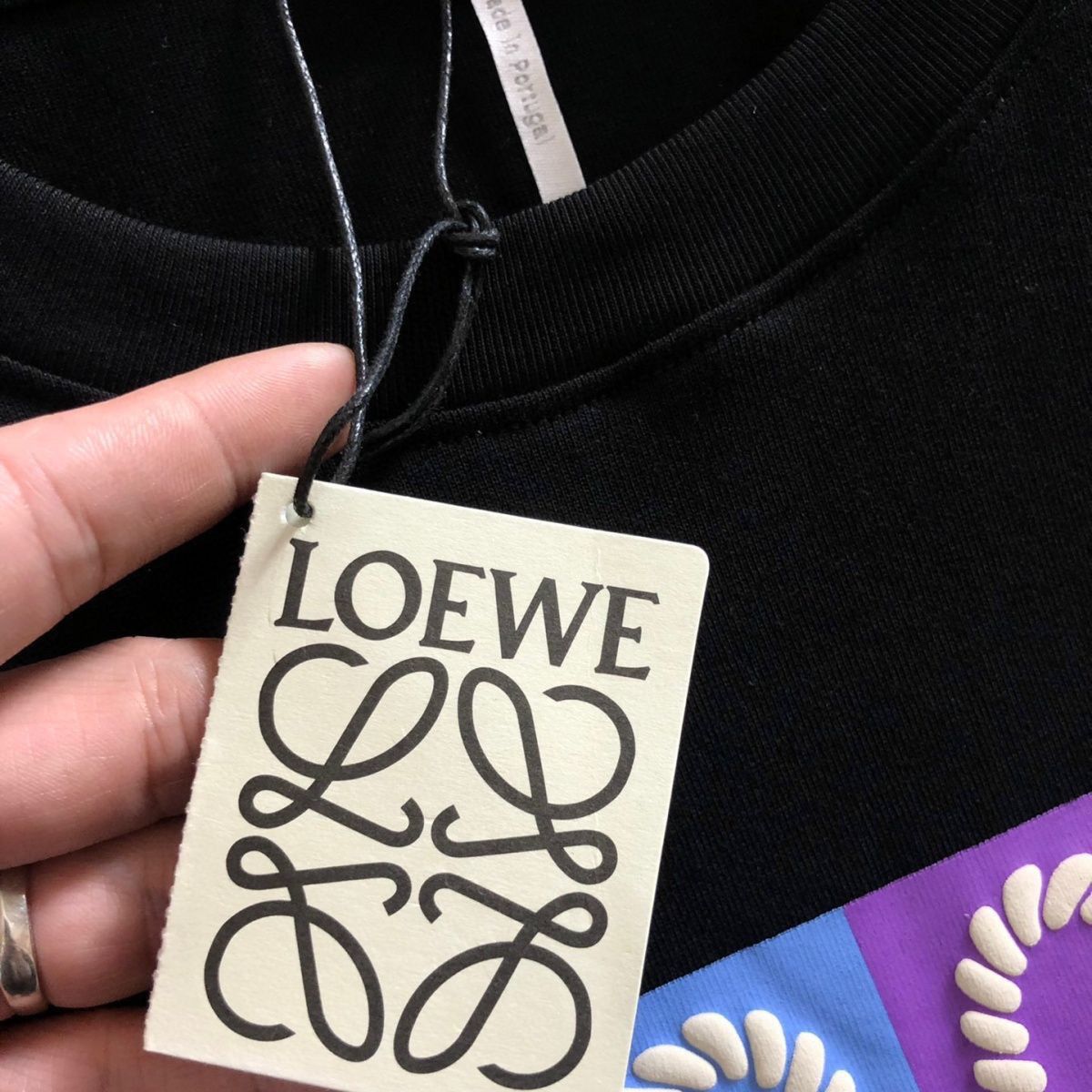 L0EWE  ローププリント半袖【 50％割引+送料無料】