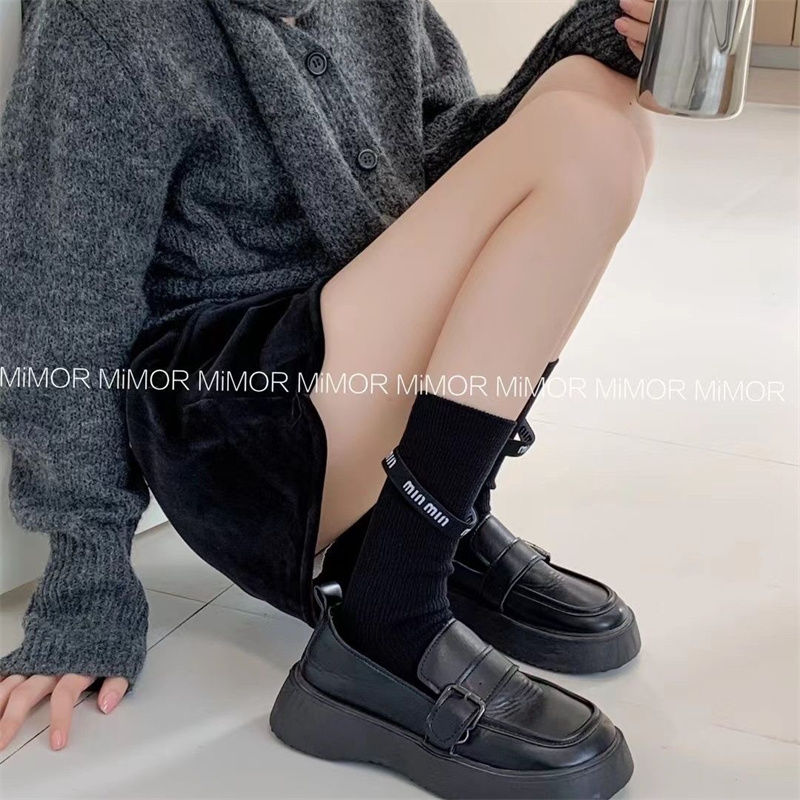 🧦🧦[MlUMlU] ストラップ付きの靴下【50％割引+送料無料】🧦🧦