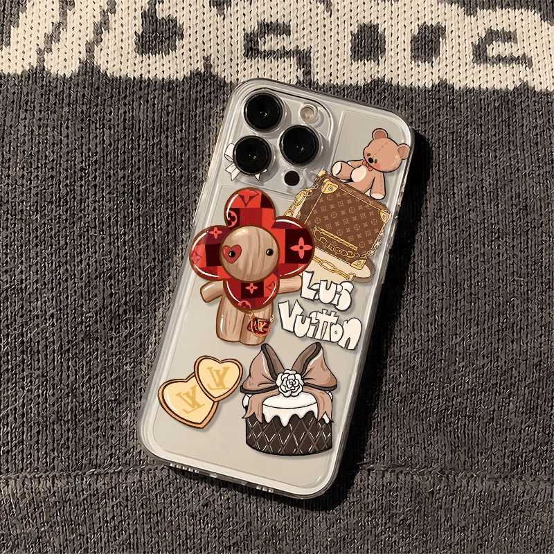 [L0UIS VUITT0N]シリコン電話ケース📱【50％割引+送料無料】