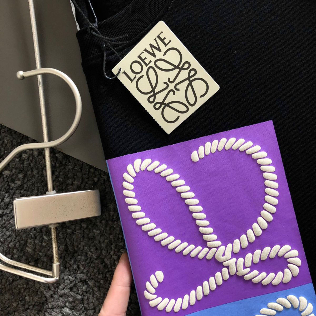 L0EWE  ローププリント半袖【 50％割引+送料無料】