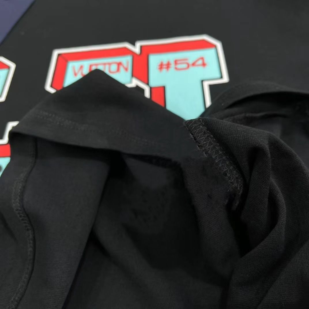 LV プリントレターTシャツ【 50％割引+送料無料】