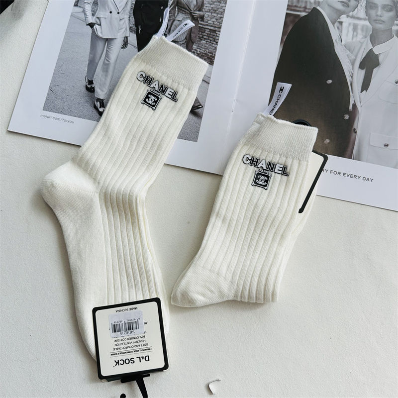 🧦[CHANE1]メタルサイン靴下【50％割引+送料無料】🧦