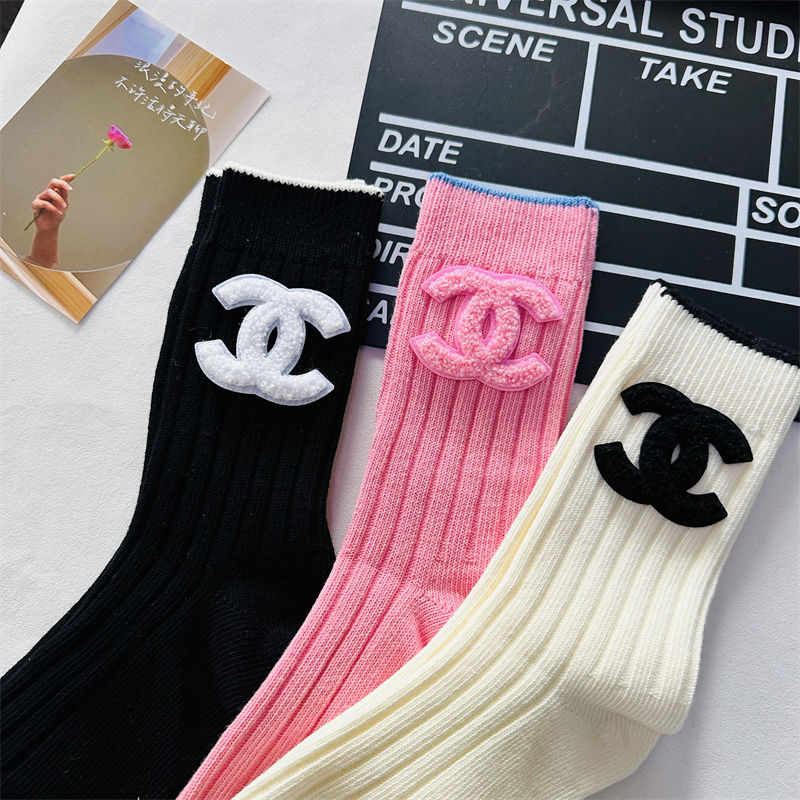🧦[CHANE1]厚みのある二本針ソックス【50％割引+送料無料】🧦