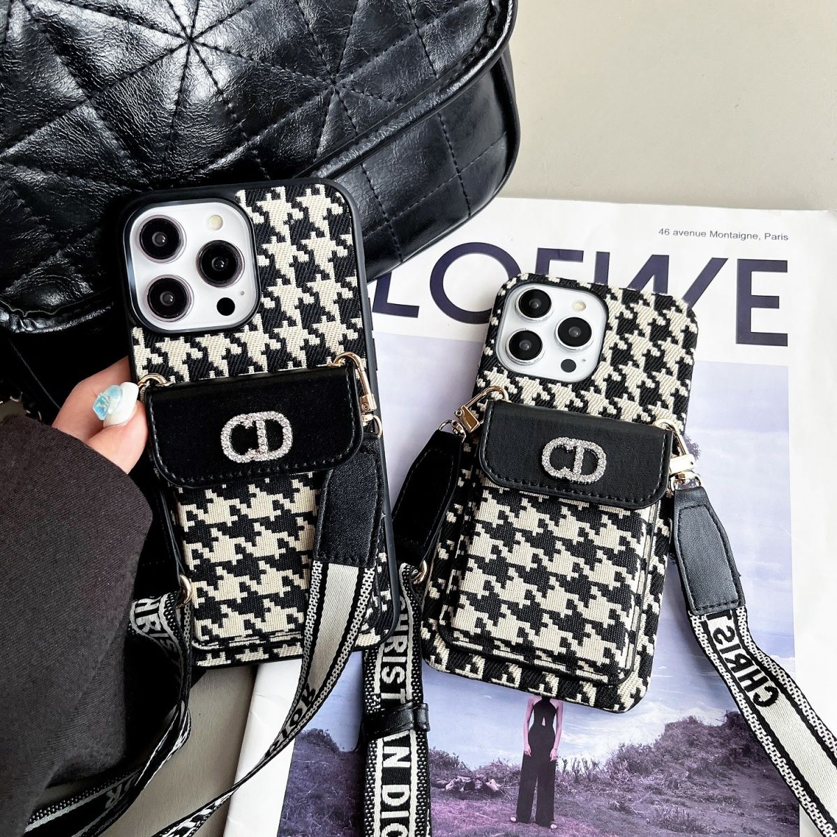 [DI0R]👄カードケース 携帯電話ケース📱【50%オフ+送料無料】