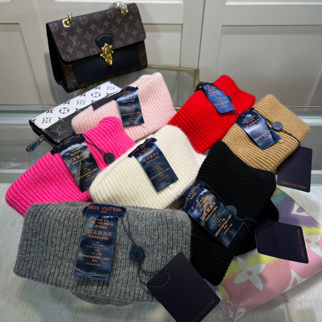 🧶[Iv] 刺繍入りビーニー【50％割引+送料無料】🧶