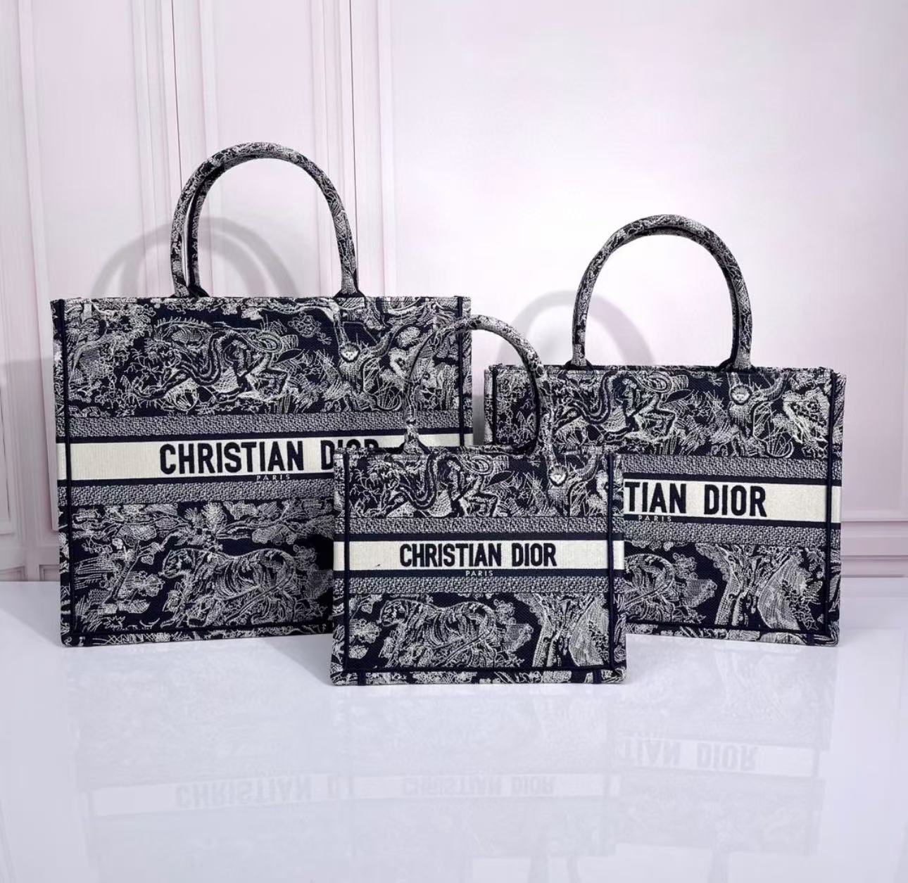 👜DI0R 刺繍トートバッグ【50％割引+送料無料】👝