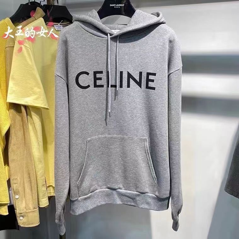 CEL1NE  プリント フード付きスウェットシャツ【 50％割引+送料無料】