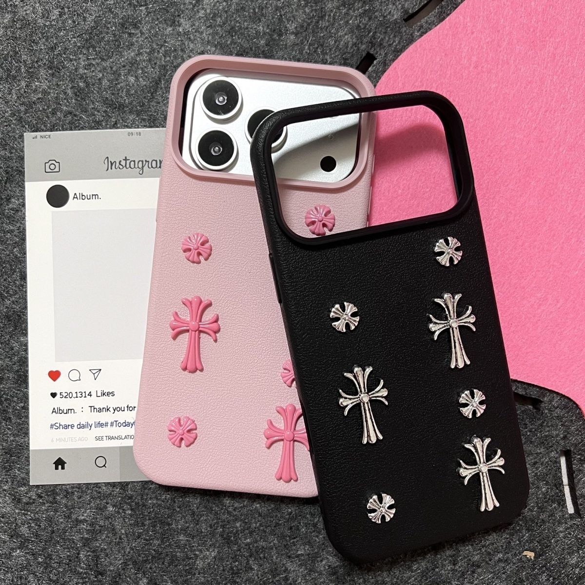 [Copy]📱Chr0me Hearts スマホケース💎