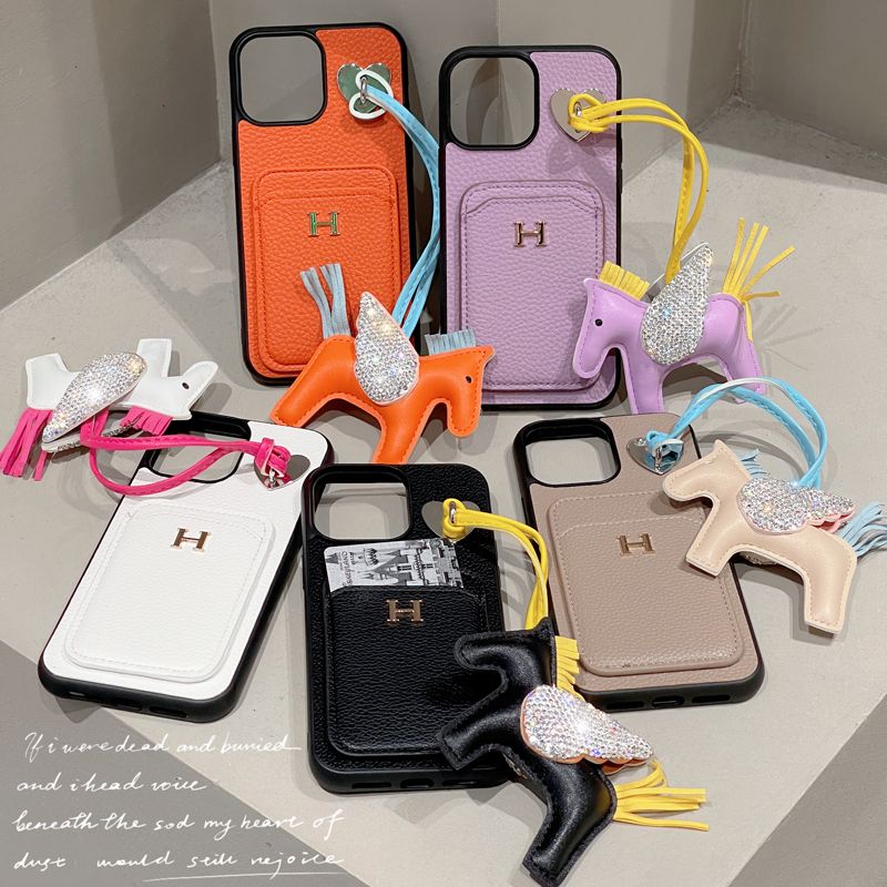 🐎エルメス ポニーアクセサリー スマホケース📱