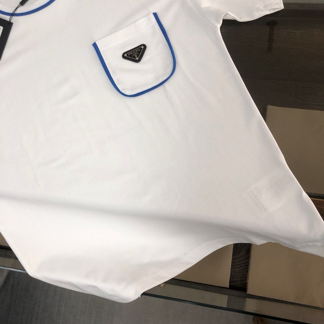 PR4DA トライアングルロゴコントラストTシャツ【 50％割引+送料無料】