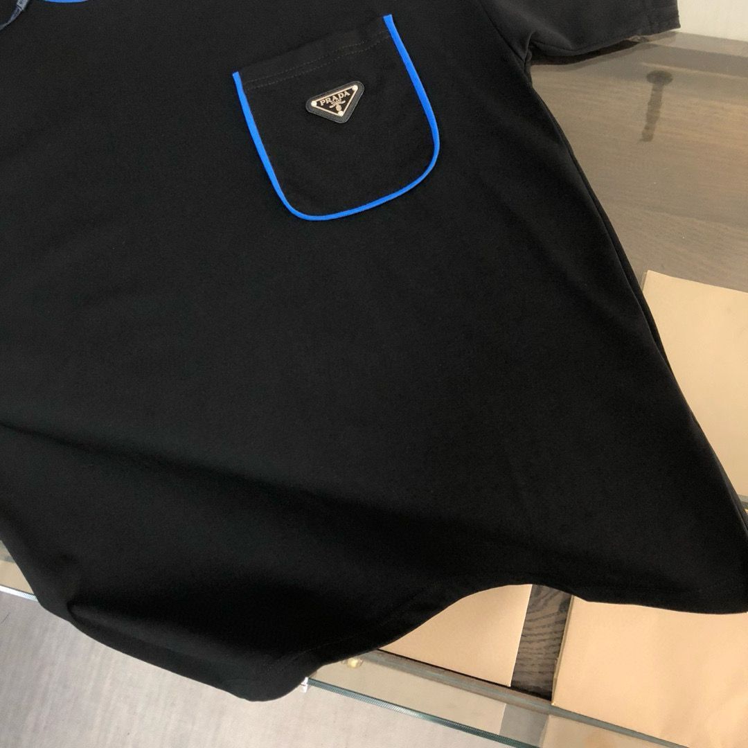 PR4DA トライアングルロゴコントラストTシャツ【 50％割引+送料無料】