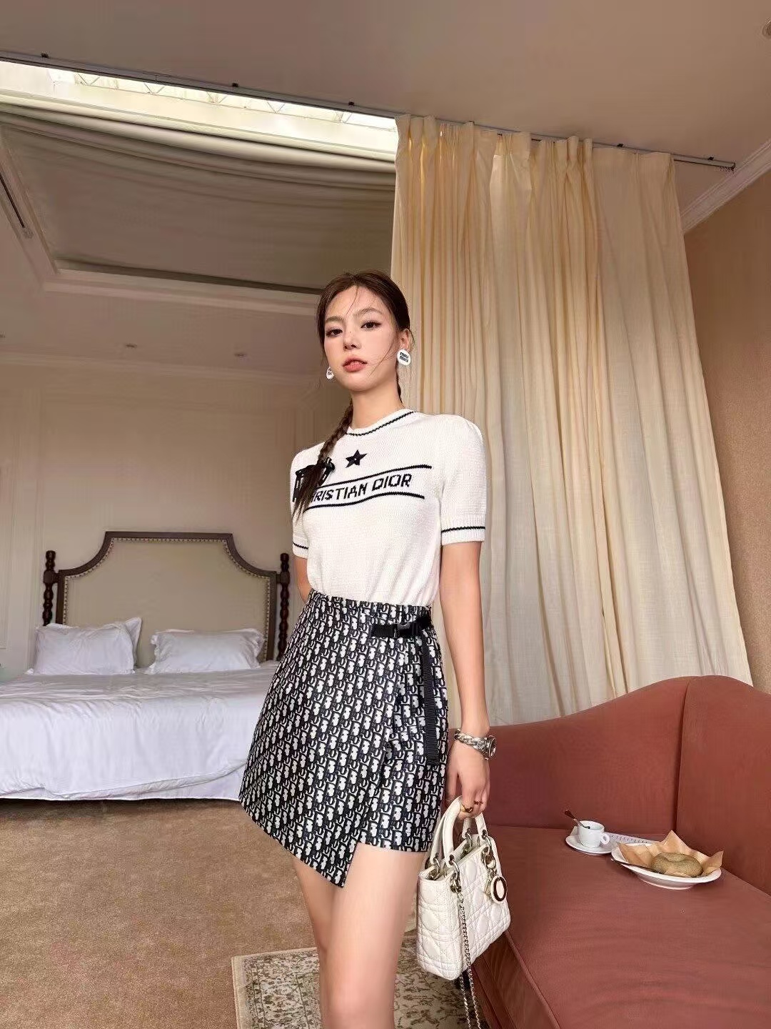 DIOR 高品質 — トップス＆スカート 2点セット