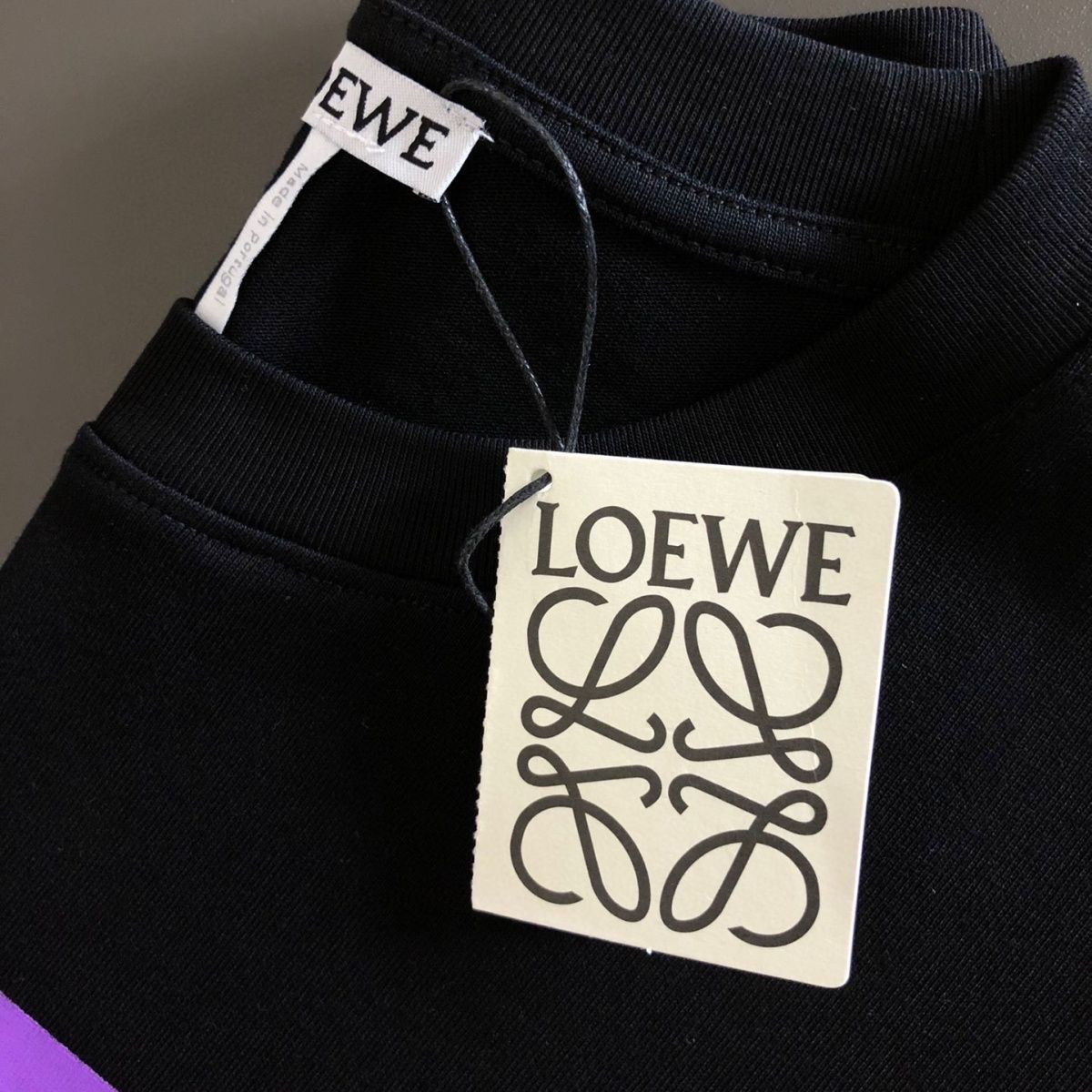 L0EWE  ローププリント半袖【 50％割引+送料無料】