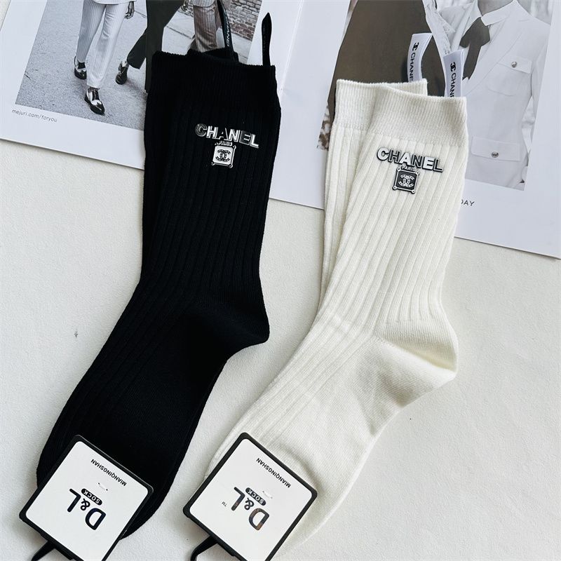 🧦[CHANE1]メタルサイン靴下【50％割引+送料無料】🧦