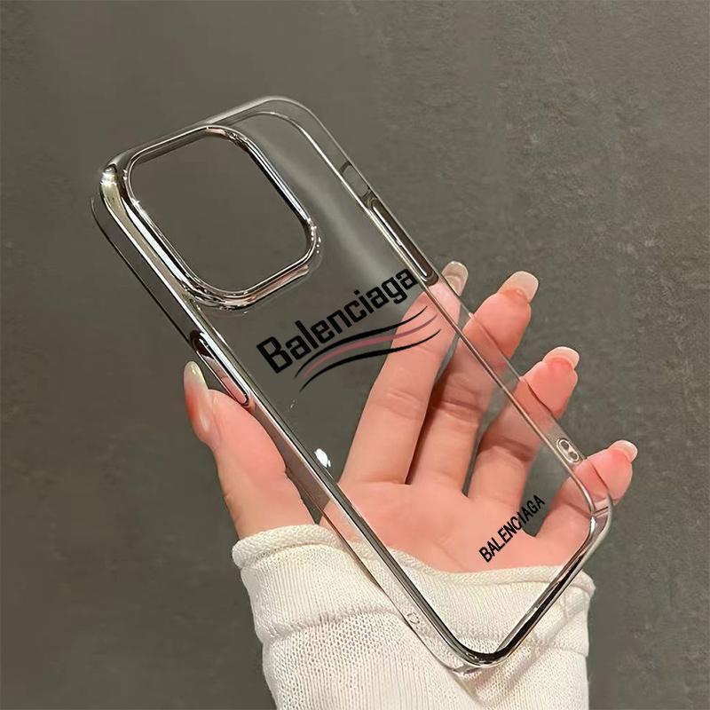 BALENC1AGA新しい透明エッジ携帯電話ケース📱【50％割引+送料無料】