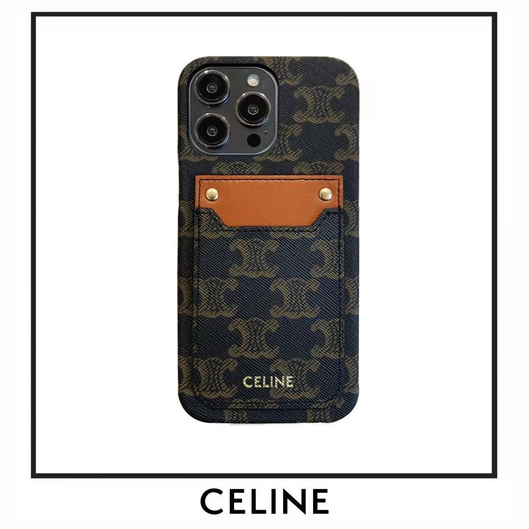 [CEL1NE]24新着レザーカードホルダー携帯電話ケース📱【50％割引+送料無料】