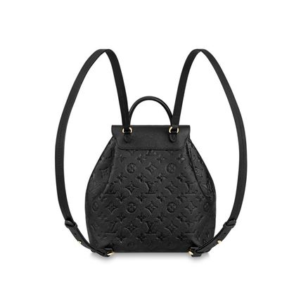 Louis Vuitton*2色 モノグラム レザー モンスリー バックパック