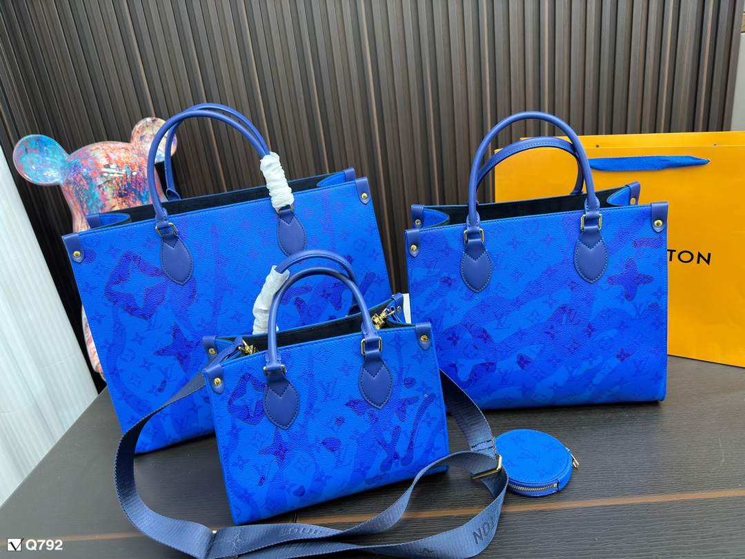 【LOUIS VUITTON】LVルイヴィトンonthego ハンドバッグ 複数のサイズ マルチカラー