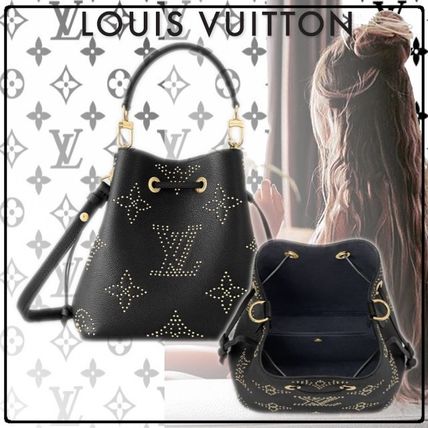 23AW 新作 Louis Vuitton ネオノエBBバッグ 黒 2WAYバック ロゴ