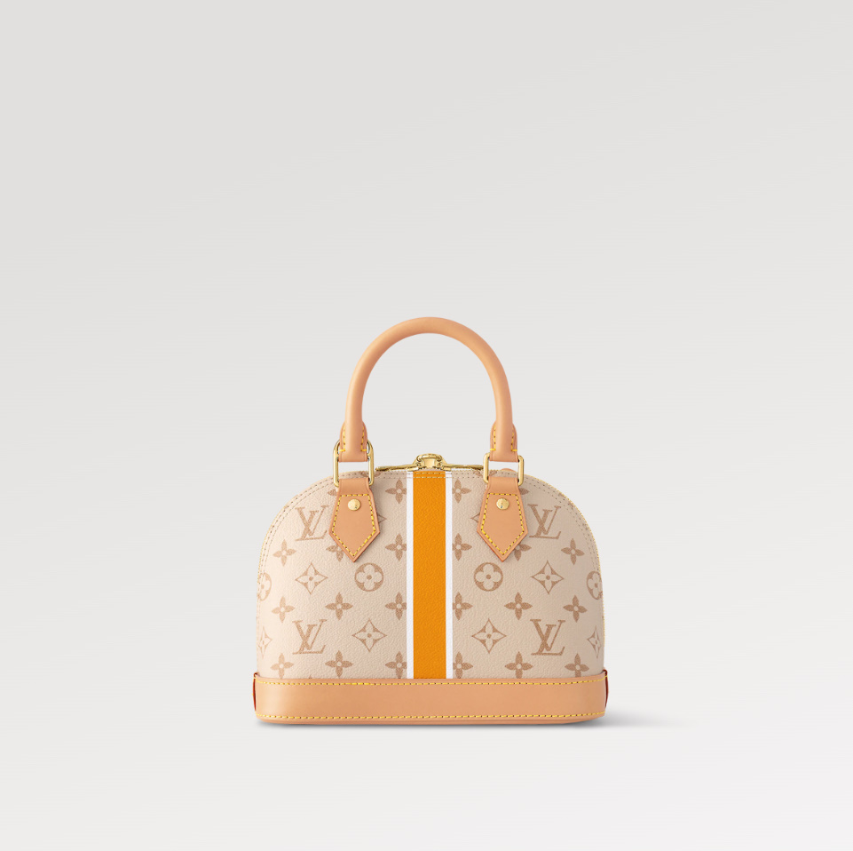 国内発送 新作 Louis Vuitton アルマ BB ハンドバック オレンジ