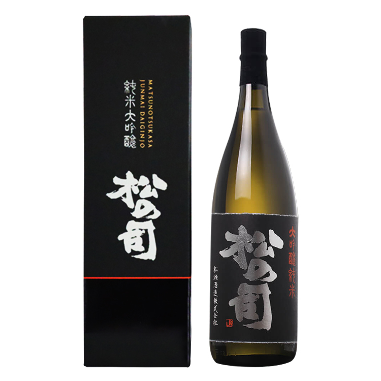 Matsunotsukasa Junmai Ginjo (Black, 1.8L)