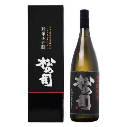 Matsunotsukasa Junmai Ginjo (Black, 1.8L)